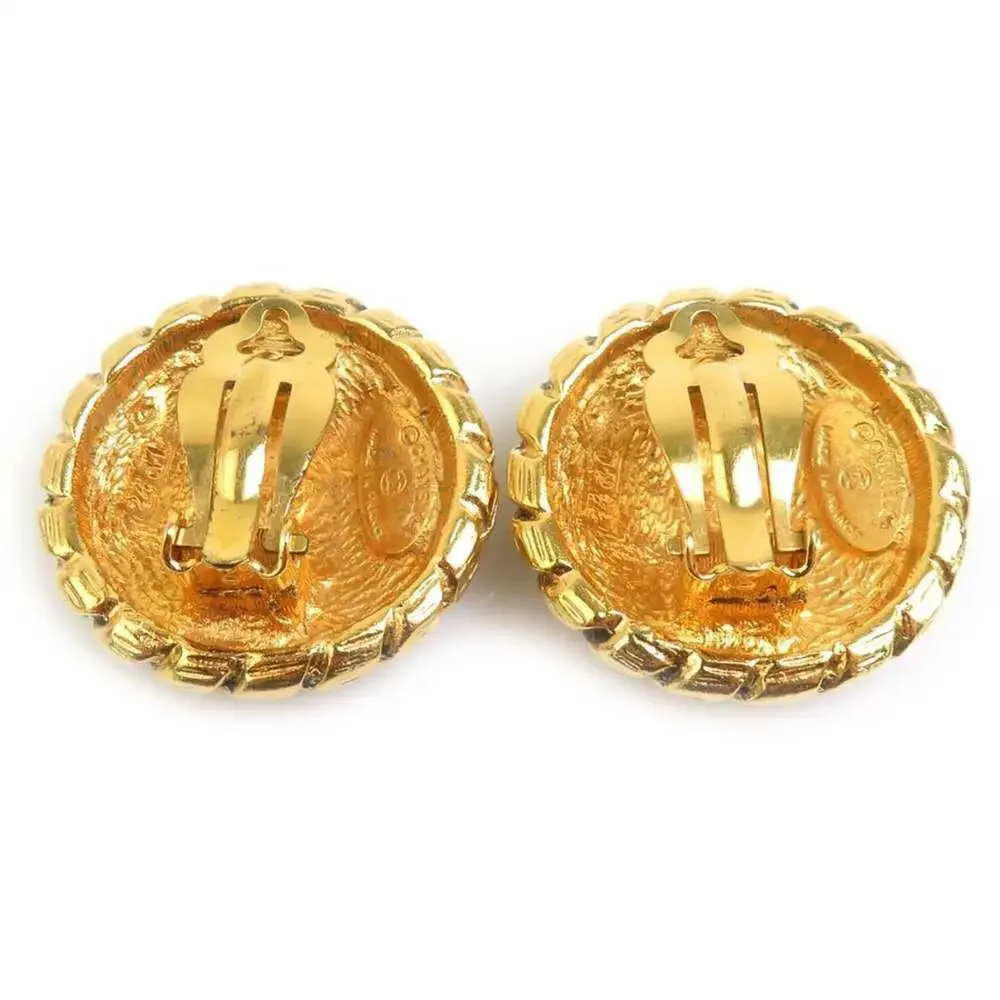 Chanel Vintage Clip-On Earrings #261254C63B